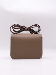 HERMES Mini Constance 19 - Etoupe with Gold Hardware