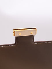 HERMES Mini Constance 19 - Etoupe with Gold Hardware