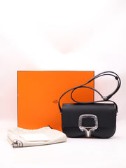 HERMES Della Cavalleria Elan - Noir with Palladium Hardware [W]