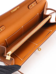 HERMES Kelly To Go - Gold with Gold Hardware [Y]
