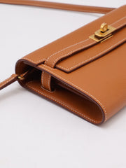 HERMES Kelly To Go - Gold with Gold Hardware [Y]