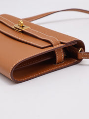 HERMES Kelly To Go - Gold with Gold Hardware [Y]