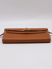 HERMES Kelly To Go - Gold with Gold Hardware [Y]