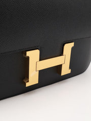 HERMES Constance 24 - Noir with Gold Hardware [Y]