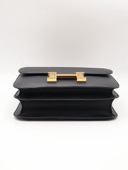 HERMES Constance 24 - Noir with Gold Hardware [Y]