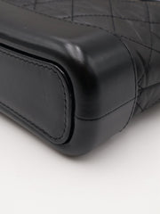 CHANEL Gabrielle Hobo Bag Small - Black [Series number 30]