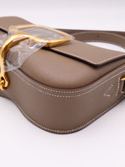 HERMES Della Cavalleria Elan - Etoupe with Gold Hardware [B]