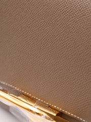 HERMES Della Cavalleria Elan - Etoupe with Gold Hardware [B]