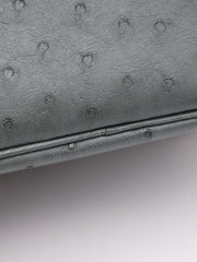 HERMES Mini Lindy Ostrich - Vert Amande with Gold Hardware [U]