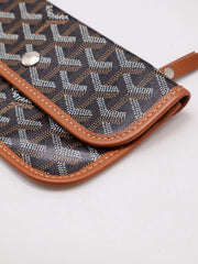 GOYARD Classic Linen Canvas Tote Small - Brown