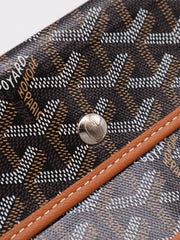 GOYARD Classic Linen Canvas Tote Small - Brown