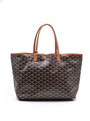 GOYARD Classic Linen Canvas Tote Small - Brown