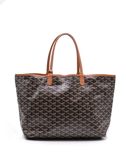 GOYARD Classic Linen Canvas Tote Small - Brown