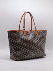 GOYARD Classic Linen Canvas Tote Small - Brown