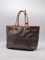 GOYARD Classic Linen Canvas Tote Small - Brown