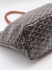 GOYARD Classic Linen Canvas Tote Small - Brown