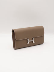 HERMES Constance To Go - Etoupe with Palladium Hardware [G]