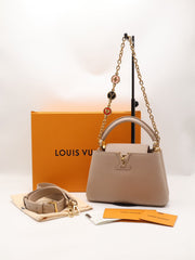 LOUIS VUITTON My Capucines - Nude Pink