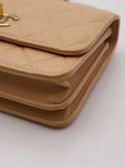 CHANEL Mini Trendy CC WOC - Beige with Gold Hardware [Series 30]