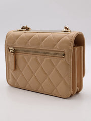 CHANEL Mini Trendy CC WOC - Beige with Gold Hardware [Series 30]