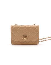 CHANEL Mini Trendy CC WOC - Beige with Gold Hardware [Series 30]