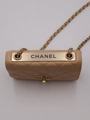 CHANEL Mini Trendy CC WOC - Beige with Gold Hardware [Series 30]