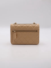 CHANEL Mini Trendy CC WOC - Beige with Gold Hardware [Series 30]