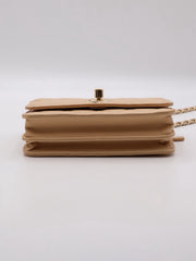 CHANEL Mini Trendy CC WOC - Beige with Gold Hardware [Series 30]