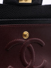 CHANEL Classic Flap Medium 23 Grained Calfskin - Black with Gold Hardware [Series 28]