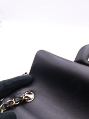 CHANEL Classic Rectangular Mini Flap Bag 20- Black with Gold Hardware