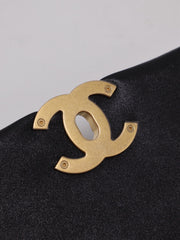 CHANEL 19 Quilted Lambskin Flap Bag 26 - Black with Gold Hardware