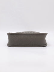 HERMES Mini Evelyne - Gris Meyer with Palladium Hardware [U]