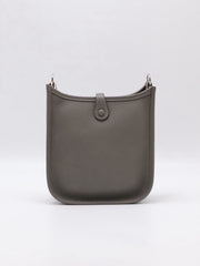 HERMES Mini Evelyne - Gris Meyer with Palladium Hardware [U]