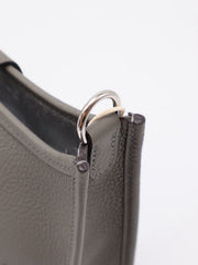 HERMES Mini Evelyne - Gris Meyer with Palladium Hardware [U]