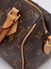 LOUIS VUITTON Speedy Bandouliere 20 - Black Strap