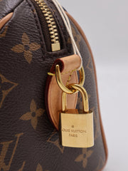 LOUIS VUITTON Speedy Bandouliere 20 - Black Strap