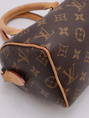 LOUIS VUITTON Speedy Bandouliere 20 - Black Strap