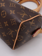 LOUIS VUITTON Speedy Bandouliere 20 - Black Strap