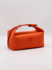HERMES Bride-a-Brac Case - Small Orange Feu