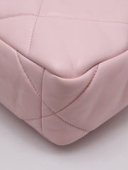 CHANEL 19 Quilted Flap Bag 26 - Pink with Gold Hardware