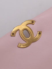 CHANEL 19 Quilted Flap Bag 26 - Pink with Gold Hardware