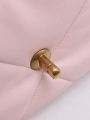 CHANEL 19 Quilted Flap Bag 26 - Pink with Gold Hardware