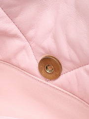 CHANEL 19 Quilted Flap Bag 26 - Pink with Gold Hardware