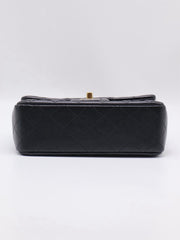 CHANEL Classic Rectangular Mini Flap Bag 20 - Black with Gold Hardware