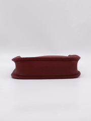HERMES Mini Evelyne - Rouge H with Gold Hardware [B]