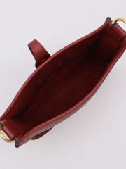 HERMES Mini Evelyne - Rouge H with Gold Hardware [B]