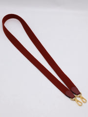 HERMES Mini Evelyne - Rouge H with Gold Hardware [B]