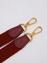 HERMES Mini Evelyne - Rouge H with Gold Hardware [B]