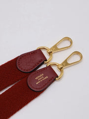 HERMES Mini Evelyne - Rouge H with Gold Hardware [B]