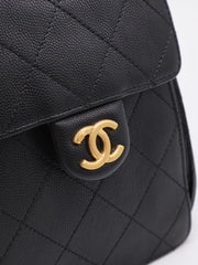 CHANEL 25 Hobo Bag Small -  Black with Gold Hardware